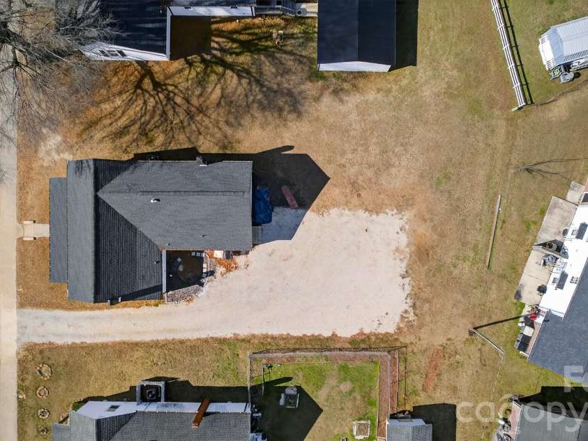 723 Dale Earnhardt Boulevard, Kannapolis, NC 28081.  MLS# CAR4350346, YatesRealty ID 15004. Overhead view 