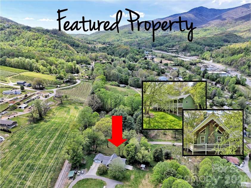 129 Hooper Haven Drive, Waynesville, NC 28786.  MLS# CAR4374067, YatesRealty ID 15008. 