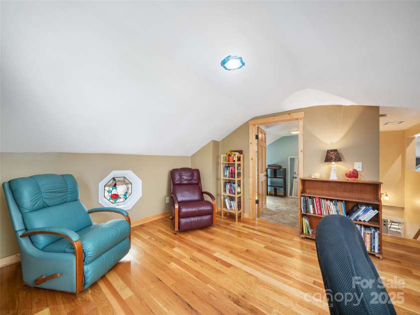 23 Katies Road, Marshall, NC 28753.  MLS# CAR4203088, YatesRealty ID 1501. Reading Room Second Floor