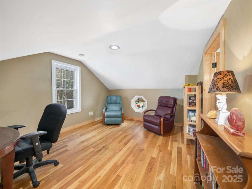 23 Katies Road, Marshall, NC 28753.  MLS# CAR4203088, YatesRealty ID 1501. Reading Room Second Floor