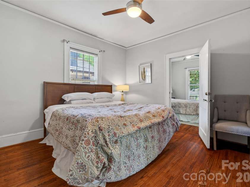 405 Walnut Avenue, Charlotte, NC 28208.  MLS# CAR4372853, YatesRealty ID 15014. Bedroom 2
