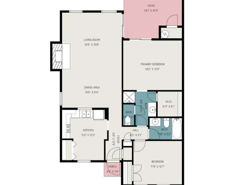 6540 Point Comfort Lane, Charlotte, NC 28226.  MLS# CAR4349728, YatesRealty ID 15015. 