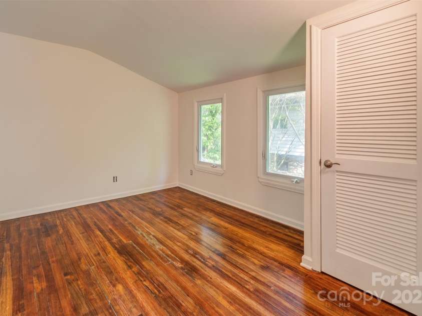 9 North Street, Weaverville, NC 28787.  MLS# CAR4255225, YatesRealty ID 15016. Bedroom 1