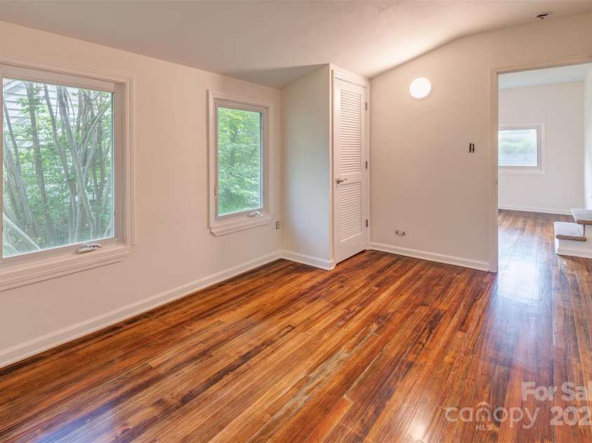 9 North Street, Weaverville, NC 28787.  MLS# CAR4255225, YatesRealty ID 15016. Bedroom 1