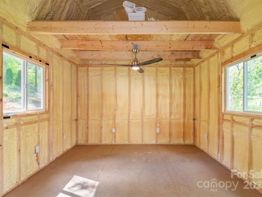 9 North Street, Weaverville, NC 28787.  MLS# CAR4255225, YatesRealty ID 15016. Shed