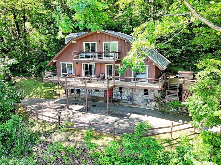 80 Hidden Falls Road, Maggie Valley, NC 28751.  MLS# CAR4259710, YatesRealty ID 15017. 