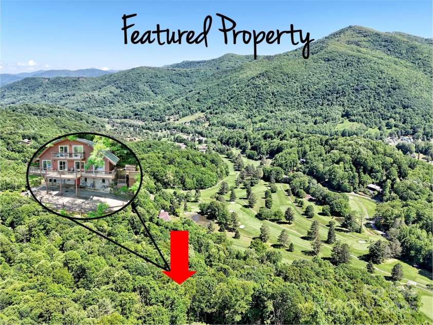 80 Hidden Falls Road, Maggie Valley, NC 28751.  MLS# CAR4259710, YatesRealty ID 15017. 