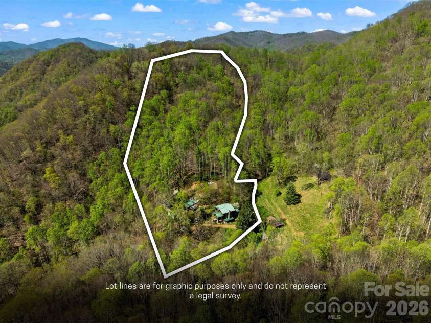 1717 Howard Moore Road, Hot Springs, NC 28743.  MLS# CAR4372846, YatesRealty ID 15019. 