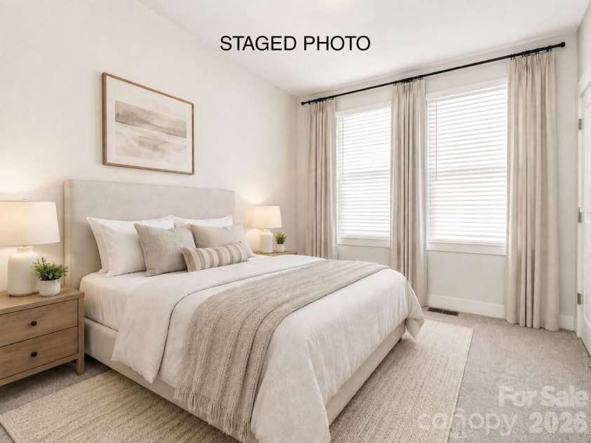 1229 34th Street, Charlotte, NC 28205.  MLS# CAR4211272, YatesRealty ID 1502. Bedroom 2 Virtually Staged*
