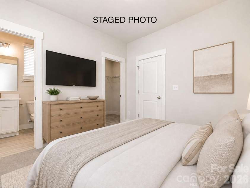 1229 34th Street, Charlotte, NC 28205.  MLS# CAR4211272, YatesRealty ID 1502. Bedroom 2 Virtually Staged*