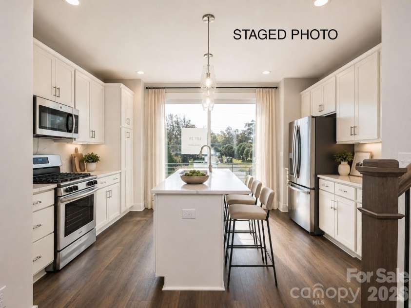 1229 34th Street, Charlotte, NC 28205.  MLS# CAR4211272, YatesRealty ID 1502. Kitchen *Virtually Staged*
