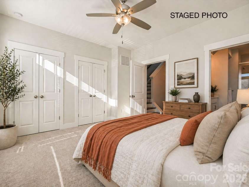 1229 34th Street, Charlotte, NC 28205.  MLS# CAR4211272, YatesRealty ID 1502. Premier Bedroom *Virtually Staged*