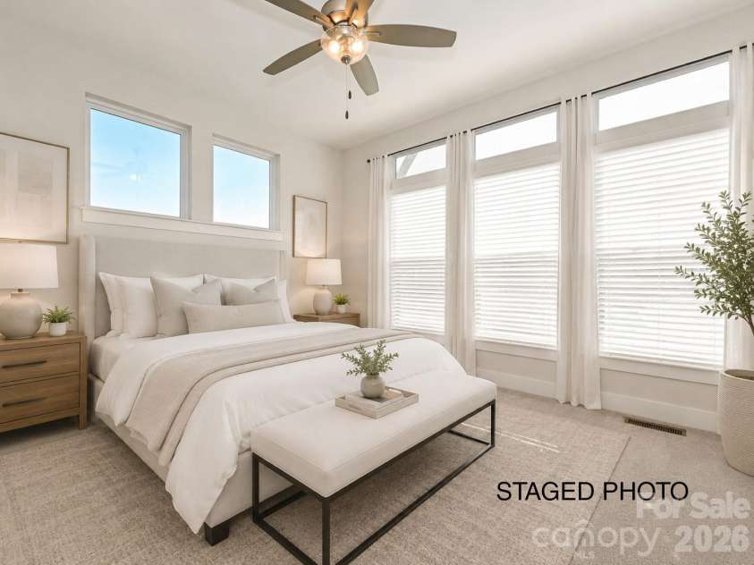 1229 34th Street, Charlotte, NC 28205.  MLS# CAR4211272, YatesRealty ID 1502. Premier Bedroom *Virtually Staged*