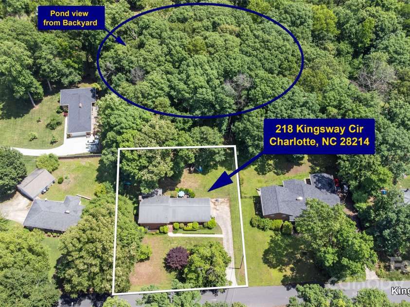 218 Kingsway Circle, Charlotte, NC 28214.  MLS# CAR4257221, YatesRealty ID 15027. 