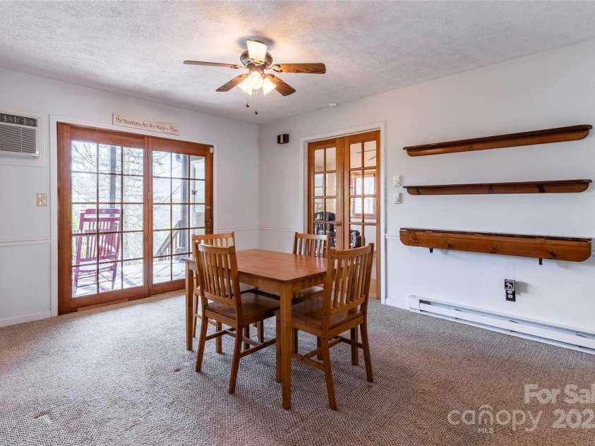 96 Winding Way, Canton, NC 28716.  MLS# CAR4248874, YatesRealty ID 15030. Door to Front Porch off of Dining Area, Livingroom to right