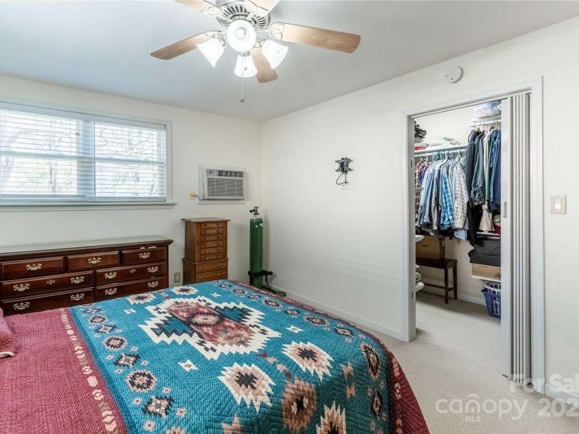 96 Winding Way, Canton, NC 28716.  MLS# CAR4248874, YatesRealty ID 15030. Walk-in closet off of primary bedroom.