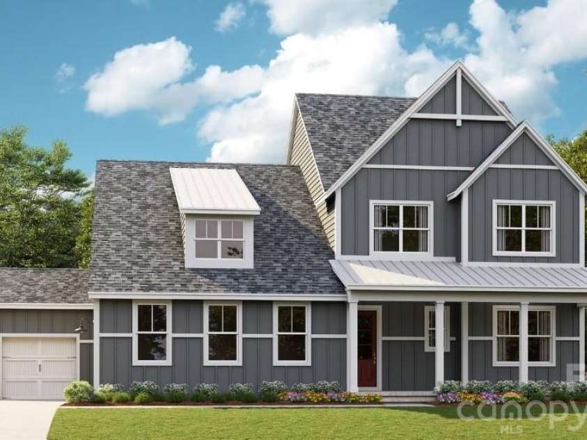 134 Willow View Loop, Davidson, NC 28036.  MLS# CAR4307195, YatesRealty ID 15032. Modern Farmhouse Marin Expanded Floorplan (Rendering)