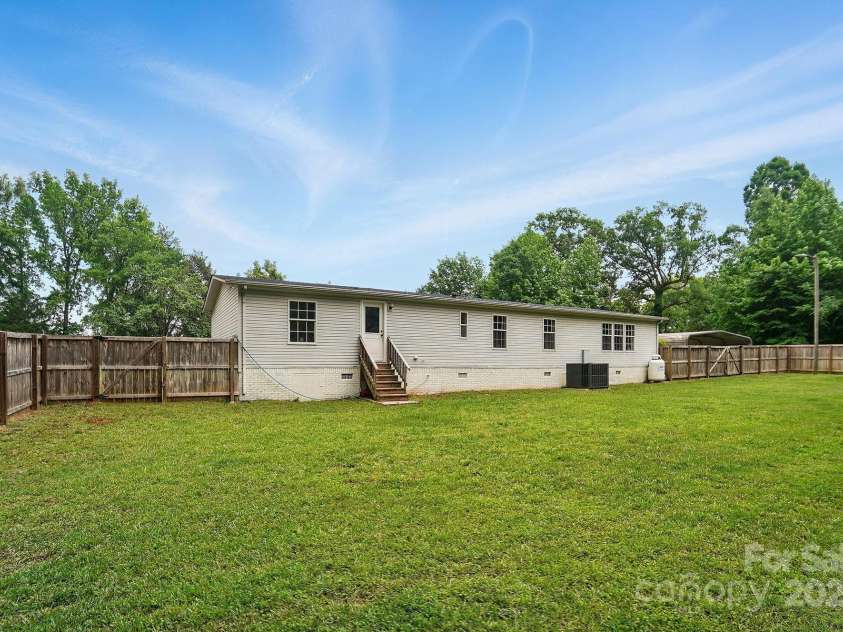 12382 Ritchie Road, Midland, NC 28107.  MLS# CAR4258214, YatesRealty ID 15036. Rear Of Home