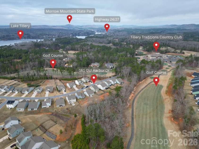 161 Old Harbor Drive, Mount Gilead, NC 27306.  MLS# CAR4352449, YatesRealty ID 15048. 