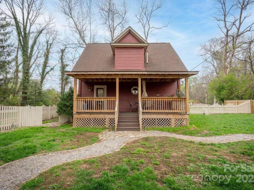 102 Jody Street, East Flat Rock, NC 28726.  MLS# CAR4241091, YatesRealty ID 15050. Back Of Home