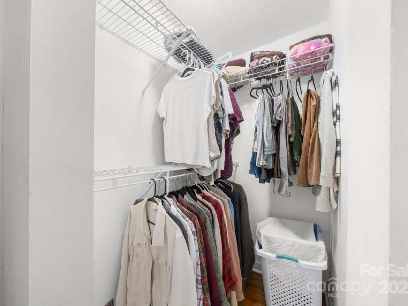 102 Jody Street, East Flat Rock, NC 28726.  MLS# CAR4241091, YatesRealty ID 15050. Primary Bedroom Closet