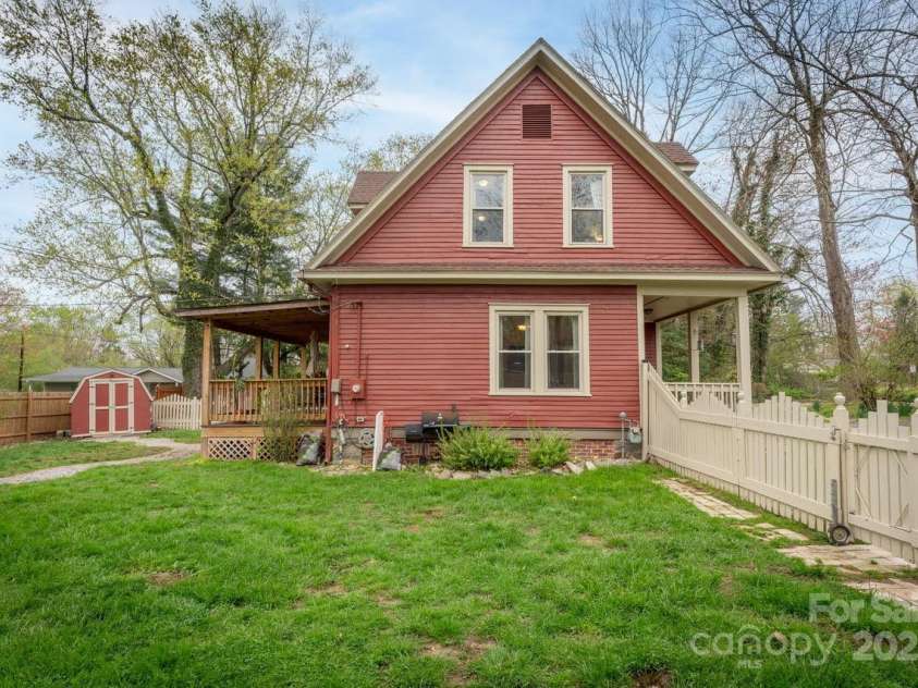 102 Jody Street, East Flat Rock, NC 28726.  MLS# CAR4241091, YatesRealty ID 15050. Side View