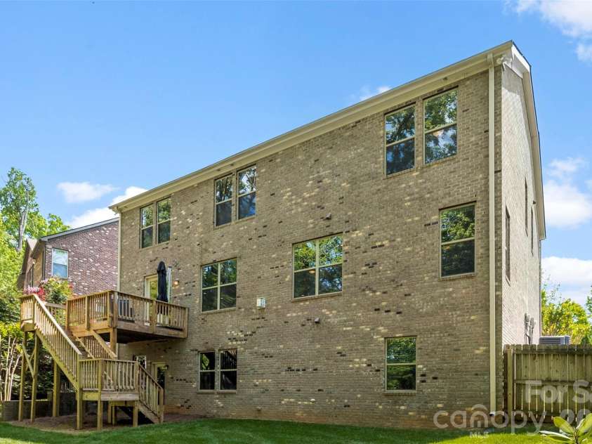 220 Kingsdown Avenue, Charlotte, NC 28270.  MLS# CAR4423141, YatesRealty ID 15060. Rear Exterior
