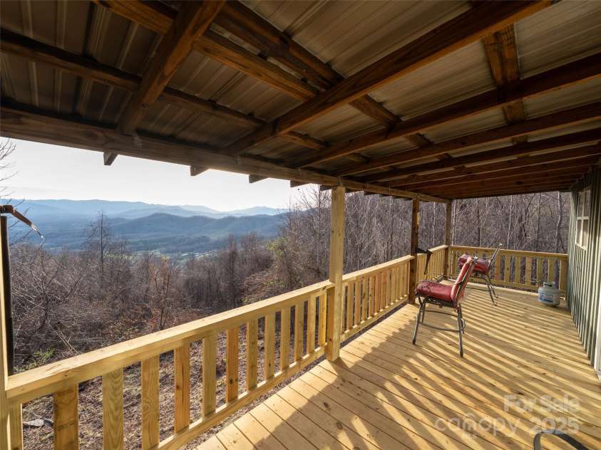 506 Rocky Acres Road, Canton, NC 28716.  MLS# CAR4327605, YatesRealty ID 1508. Unbelievable long range views off your back porch!