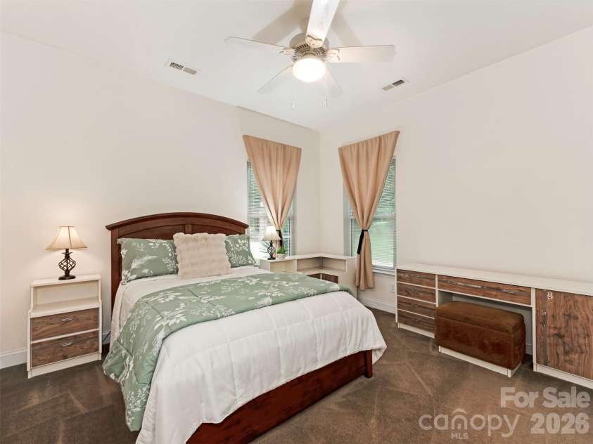 9535 Potter Road, Matthews, NC 28104.  MLS# CAR4365196, YatesRealty ID 15087. Bedroom 4