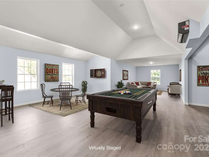 3009 Brooks Mill Lane, Wingate, NC 28174.  MLS# CAR4293288, YatesRealty ID 15104. Upstairs can be the ultimate game room, guest area, man cave, office, art studio. Heated & cooled & waiting for you