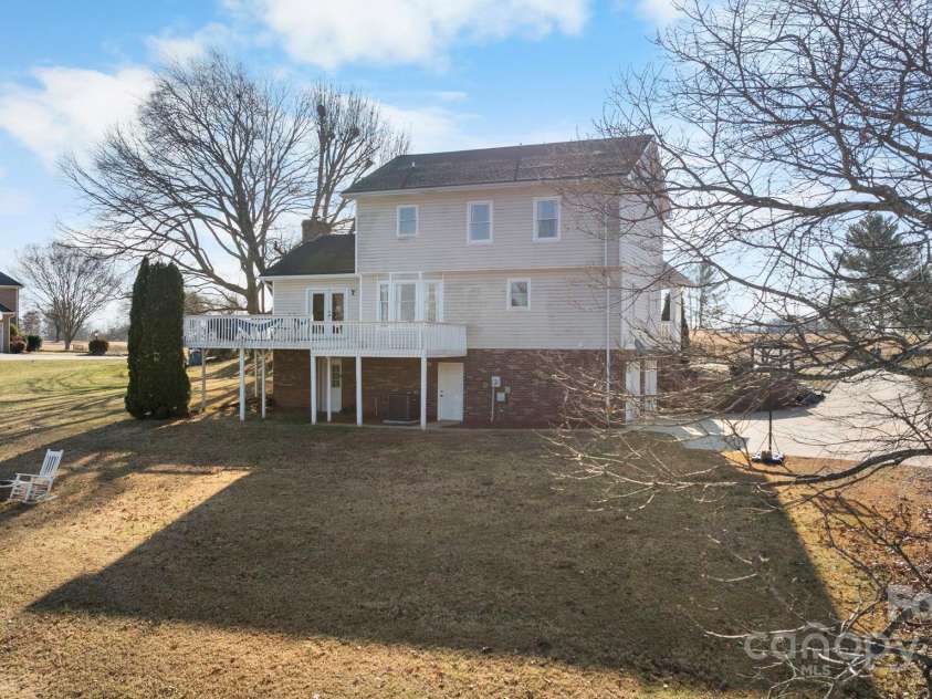 20 Meandering Way, Granite Falls, NC 28630.  MLS# CAR4333475, YatesRealty ID 15119. Back exterior