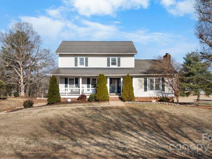 20 Meandering Way, Granite Falls, NC 28630.  MLS# CAR4333475, YatesRealty ID 15119. Front exterior