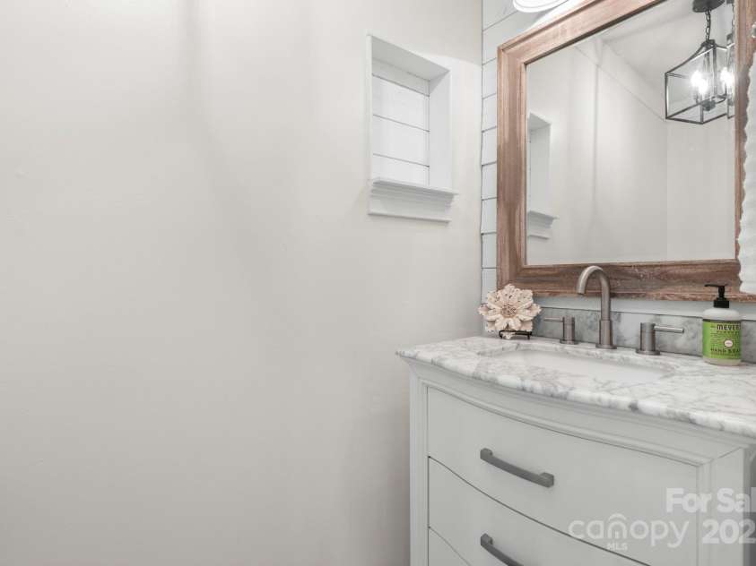 20 Meandering Way, Granite Falls, NC 28630.  MLS# CAR4333475, YatesRealty ID 15119. Powder Bath