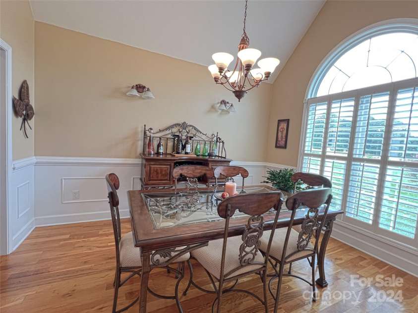 115 Anson Drive, China Grove, NC 28023.  MLS# CAR4146594, YatesRealty ID 1512. Formal dining room - vaulted ceiling and large window for natural light
