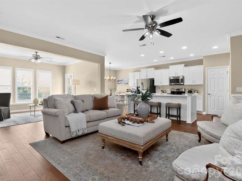 2015 Vermount Way, Indian Land, SC 29707.  MLS# CAR4412967, YatesRealty ID 15122. Open concept