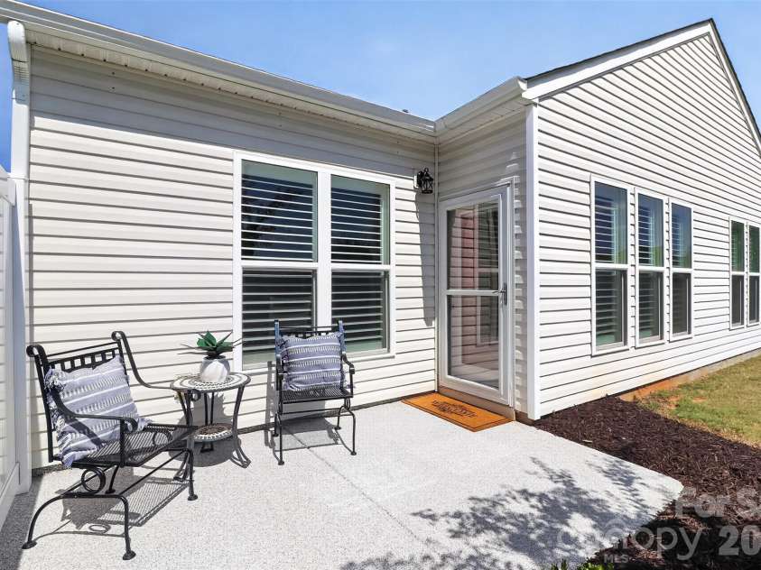 2015 Vermount Way, Indian Land, SC 29707.  MLS# CAR4412967, YatesRealty ID 15122. Patio and rear exterior
