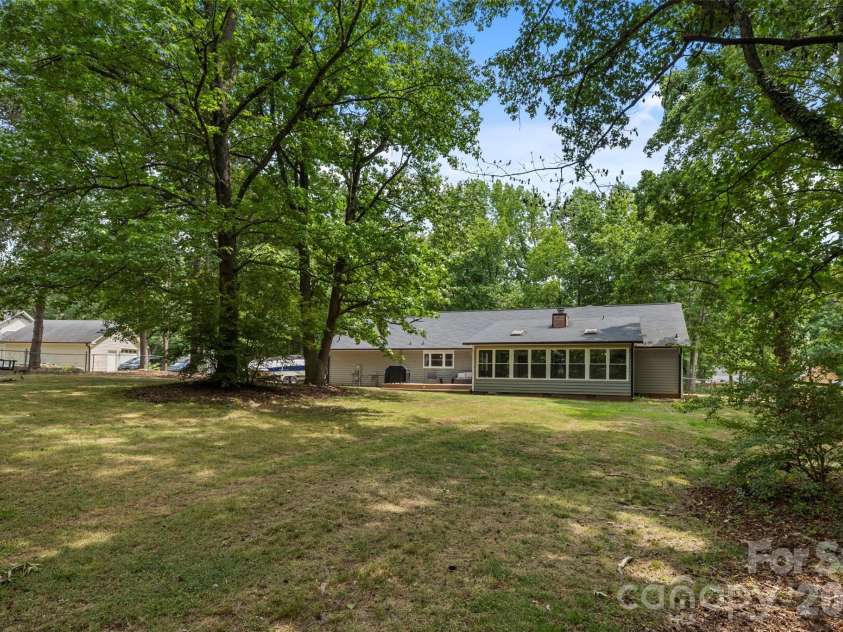 7795 Old Post Road, Denver, NC 28037.  MLS# CAR4385099, YatesRealty ID 15123. Backyard