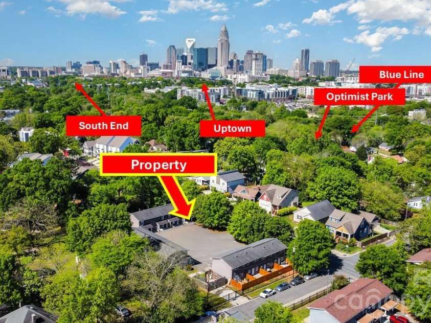 1512 Seigle Avenue, Charlotte, NC 28205.  MLS# CAR4352757, YatesRealty ID 15124. 