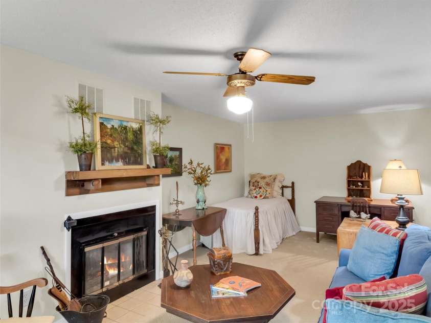 87 Willow Road, Waynesville, NC 28786.  MLS# CAR4297999, YatesRealty ID 1513. Lower Level Family Room