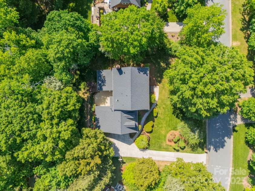 5232 Silchester Lane, Charlotte, NC 28215.  MLS# CAR4240756, YatesRealty ID 15138. Ariel Shot Of House