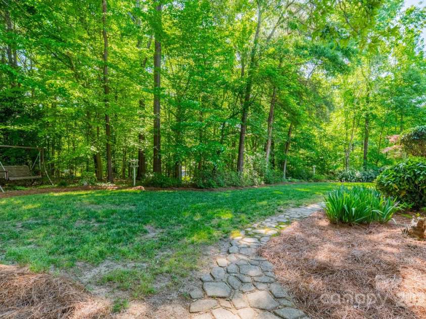 5232 Silchester Lane, Charlotte, NC 28215.  MLS# CAR4240756, YatesRealty ID 15138. Backyard