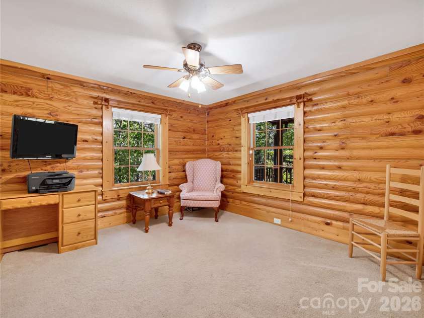 212 Glen Echo Circle, Saluda, NC 28773.  MLS# CAR4369603, YatesRealty ID 15139. Second bedroom with closet