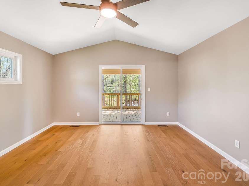 1196 Crabtree Road, Waynesville, NC 28785.  MLS# CAR4367690, YatesRealty ID 15143. Vaulted ceilings, your private oasis