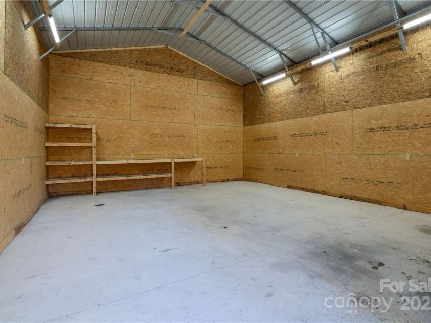 4428 Turkey Lane, Rock Hill, SC 29730.  MLS# CAR4219349, YatesRealty ID 1515. Inside of garage/workshop