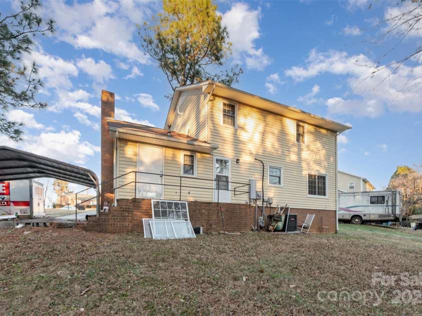 9 Post Oak Place, Salisbury, NC 28147.  MLS# CAR4212005, YatesRealty ID 15152. Back Of The House