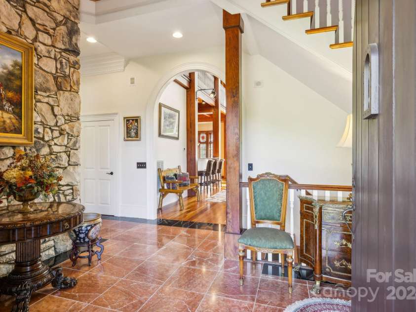 5712 Summit Road, Purlear, NC 28665.  MLS# CAR4141857, YatesRealty ID 1516. Front door entry