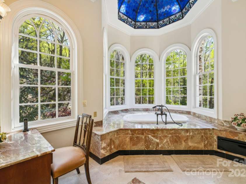 5712 Summit Road, Purlear, NC 28665.  MLS# CAR4141857, YatesRealty ID 1516. Master Bath