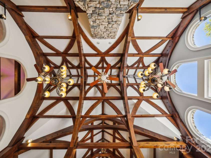 5712 Summit Road, Purlear, NC 28665.  MLS# CAR4141857, YatesRealty ID 1516. Timber Frame