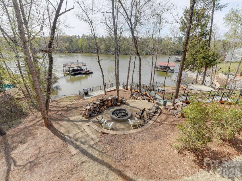 15229 Windward Lane, Lancaster, SC 29720.  MLS# CAR4361963, YatesRealty ID 15161. Community firepit