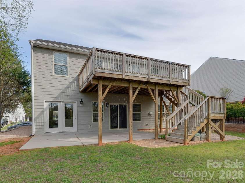 15229 Windward Lane, Lancaster, SC 29720.  MLS# CAR4361963, YatesRealty ID 15161. Rear elevation